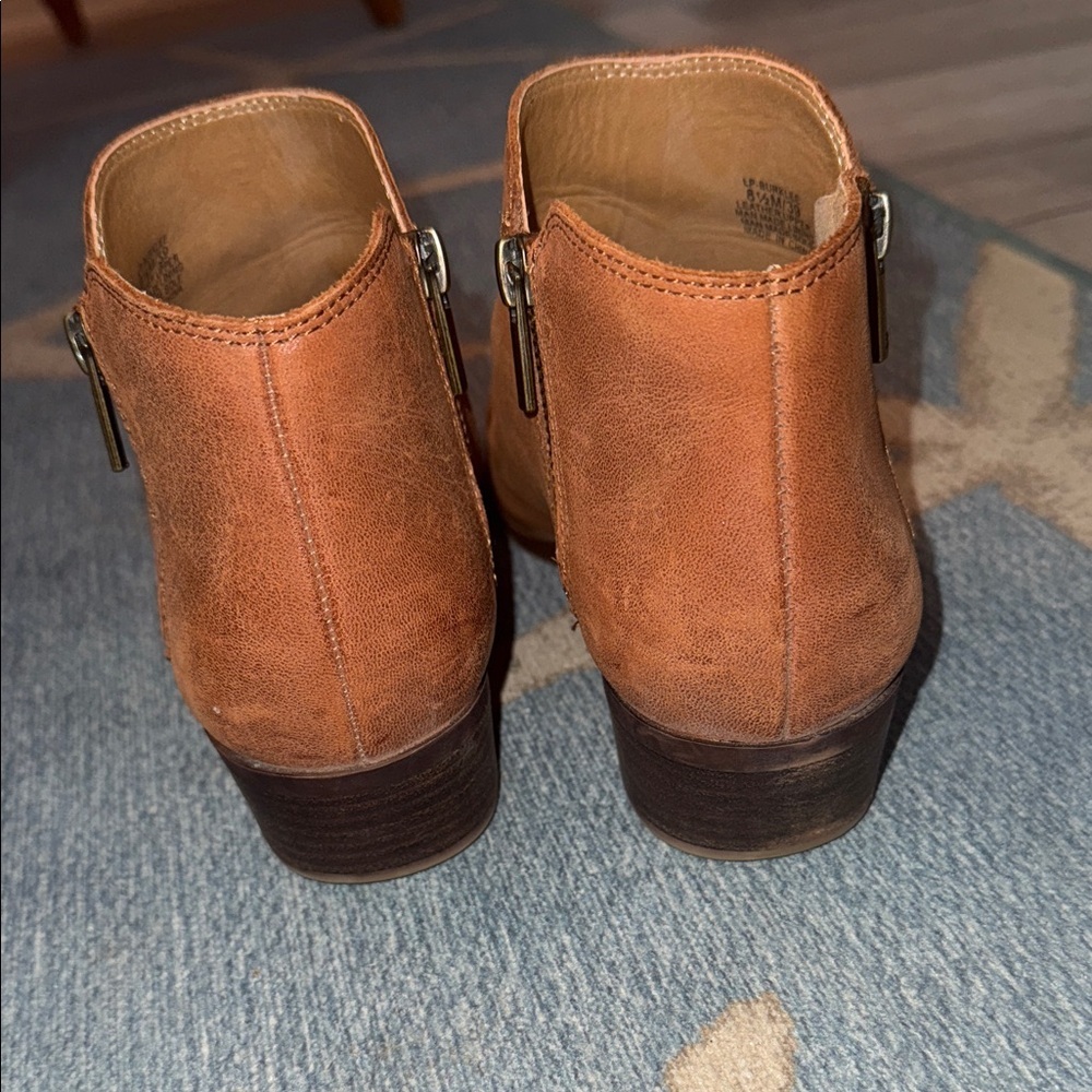 Lucky Leather Ankle Boots brown, 8 1/2, daily wear, business, western - Picture 5 of 7